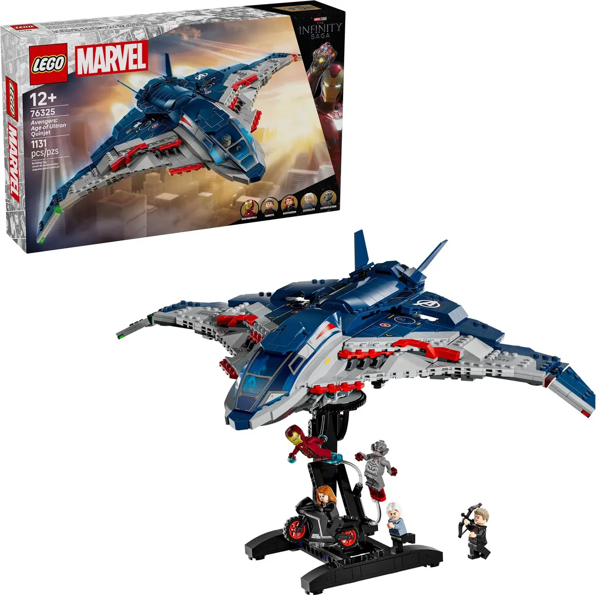 LEGO Marvel Super Heroes 76325 Avengers: Age of Ultron Quinjet set, image 3