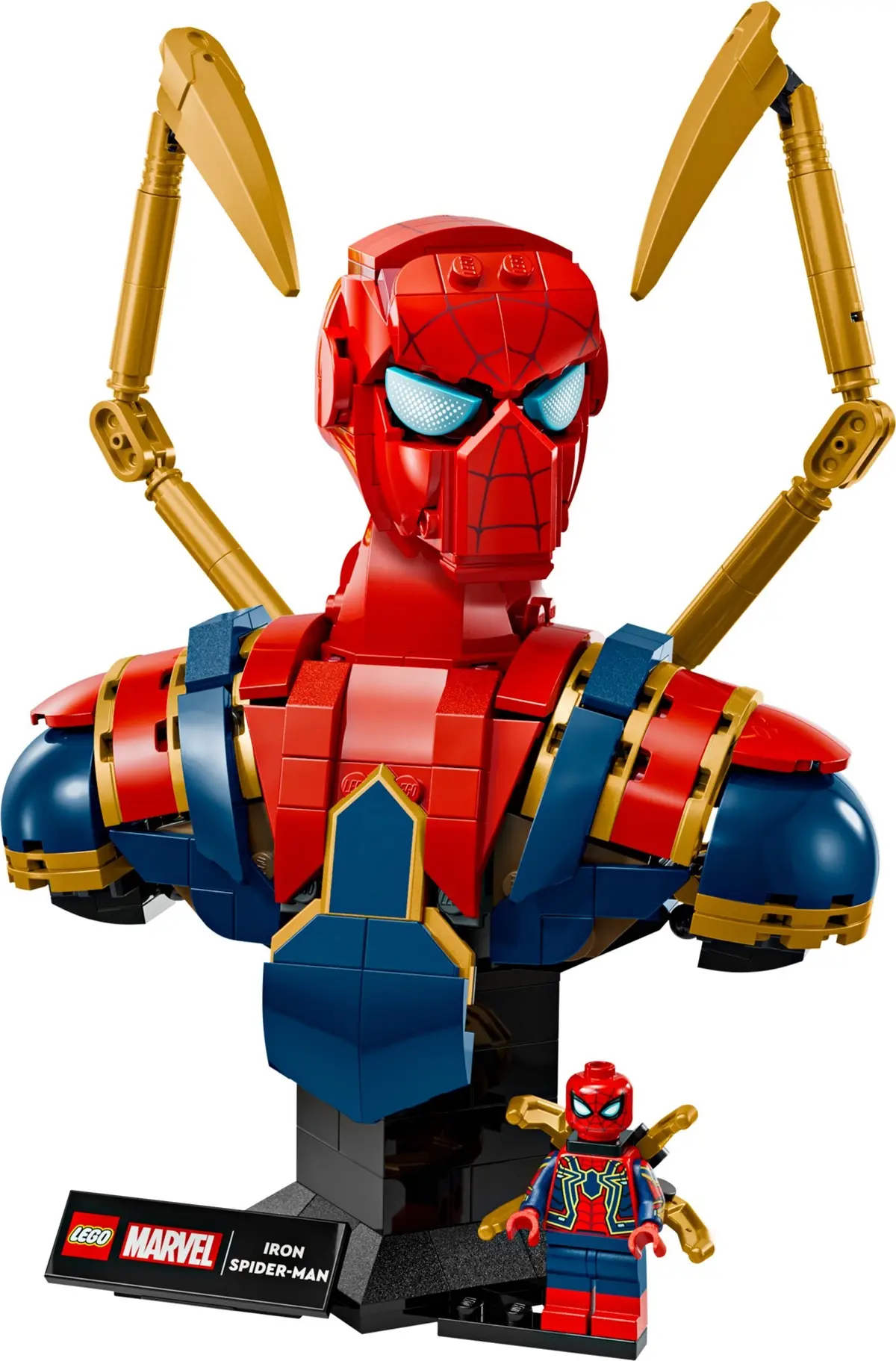 LEGO Marvel Super Heroes 76326 Iron Spider-Man Bust set