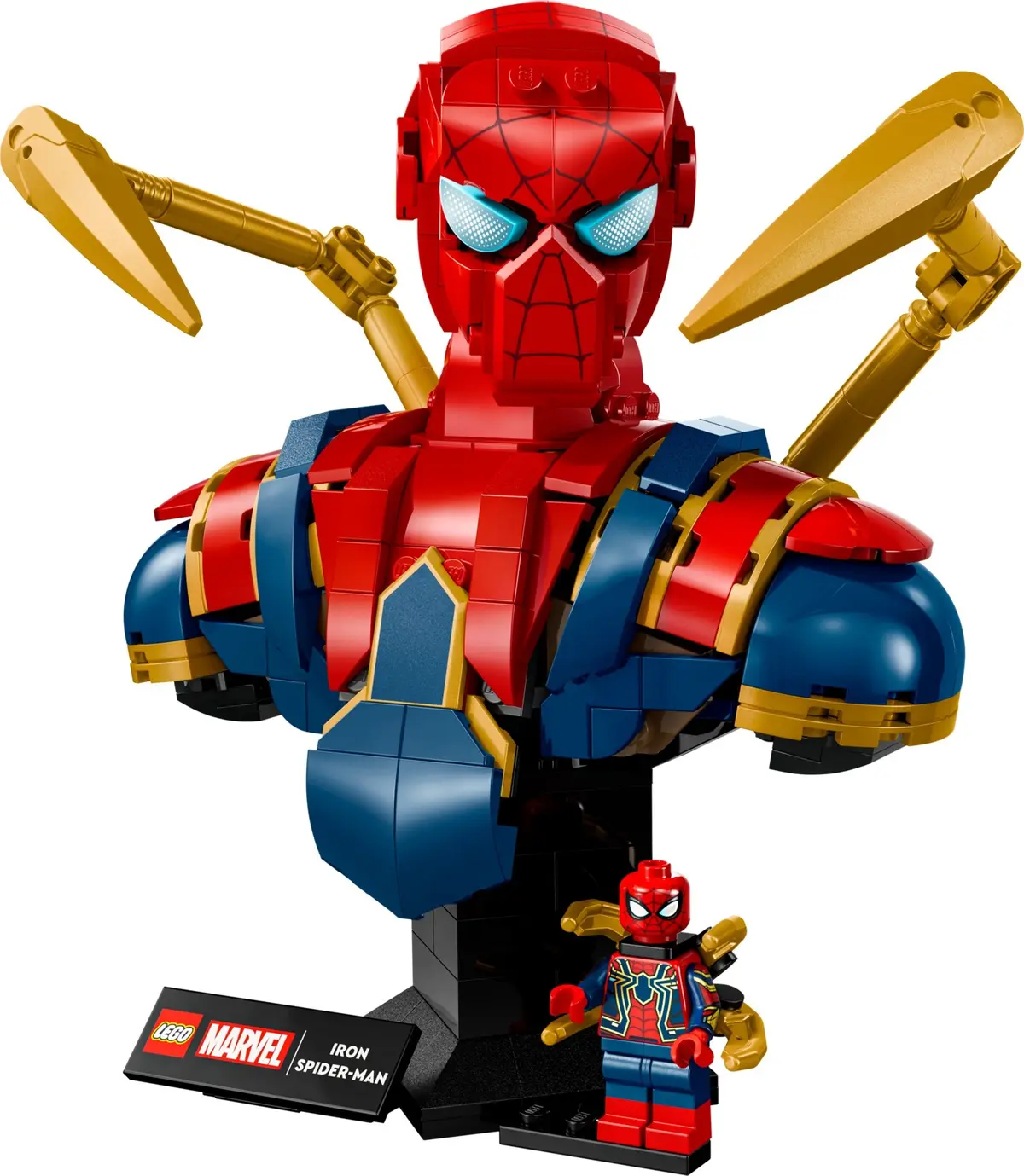 LEGO Marvel Super Heroes 76326 Iron Spider-Man Bust set, image 2
