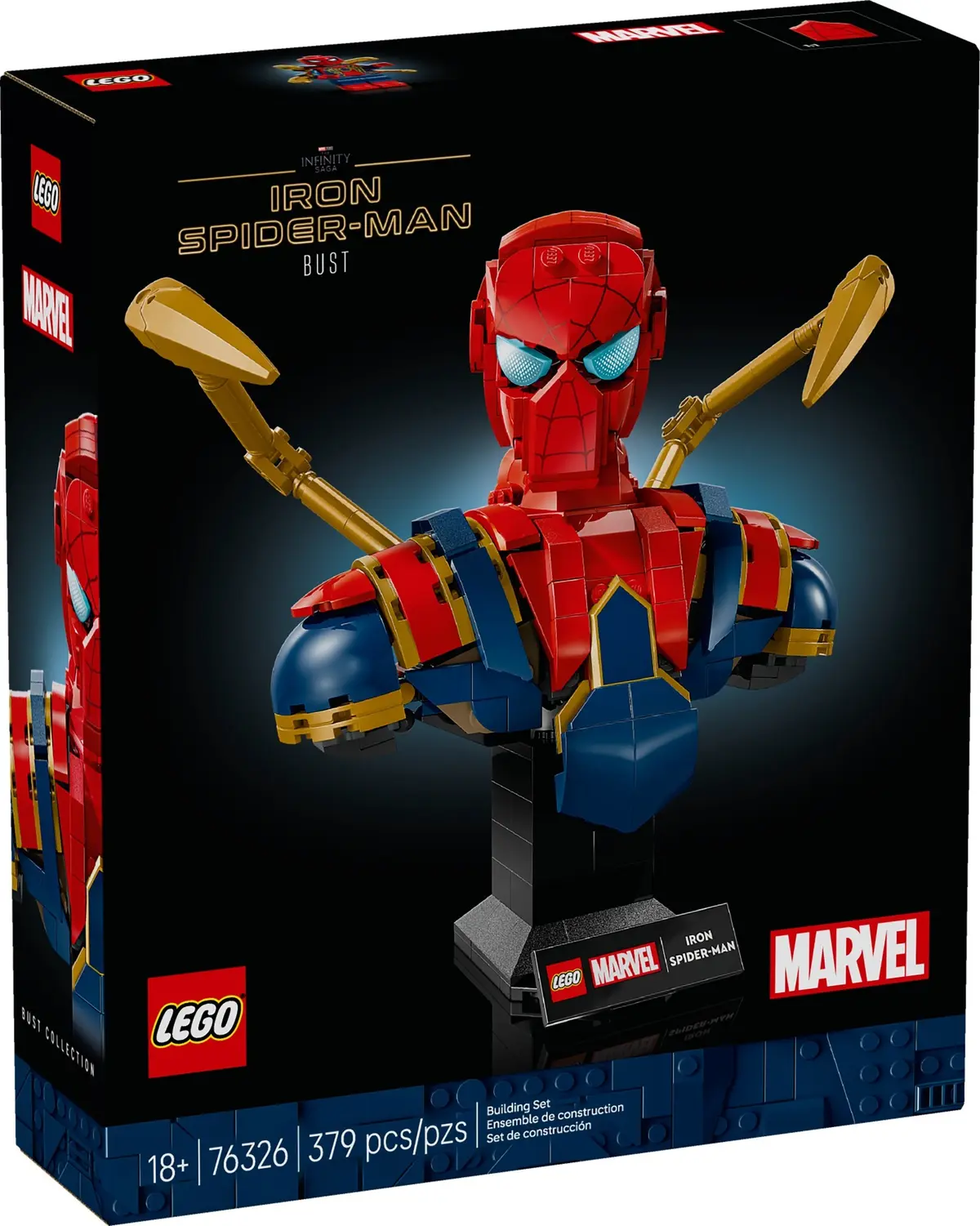 LEGO Marvel Super Heroes 76326 Iron Spider-Man Bust set, image 3