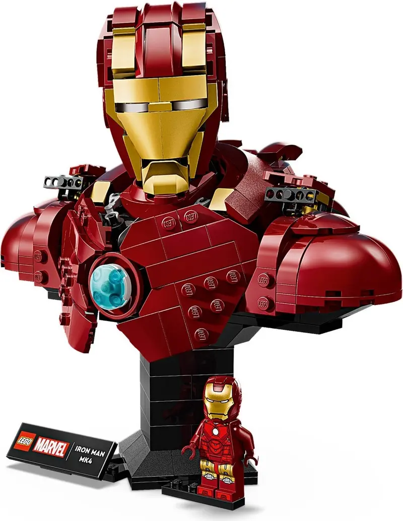 LEGO Marvel Super Heroes 76327 Iron Man MK4 Bust set, image 9