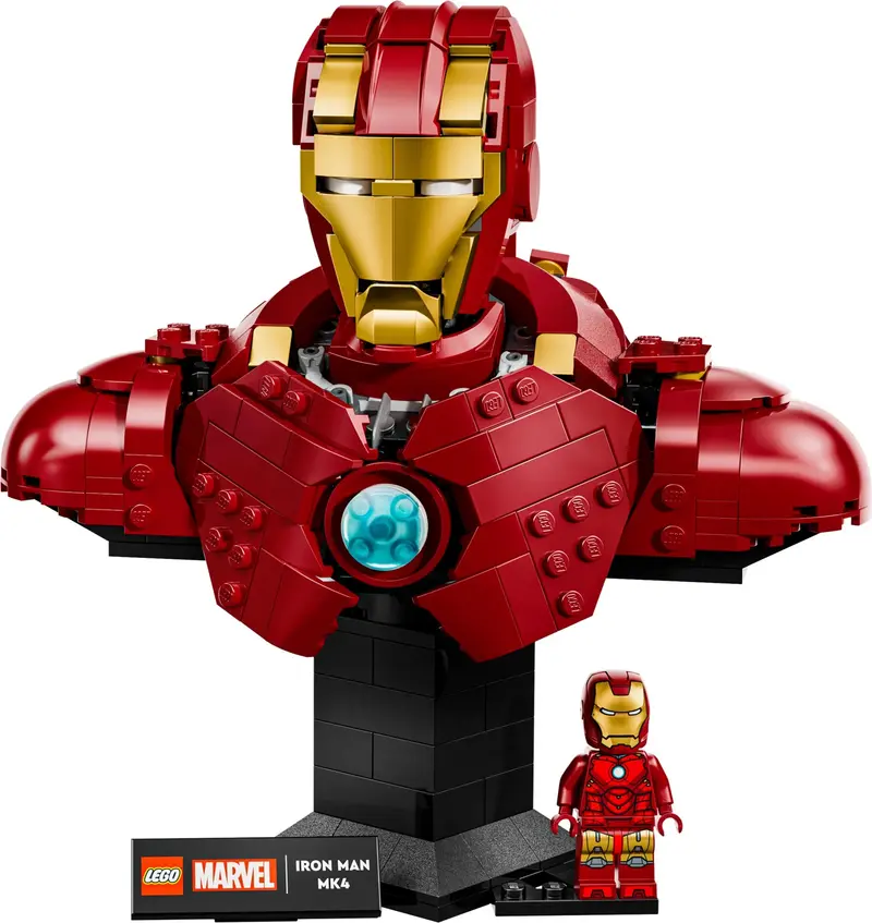 LEGO Marvel Super Heroes 76327 Iron Man MK4 Bust set
