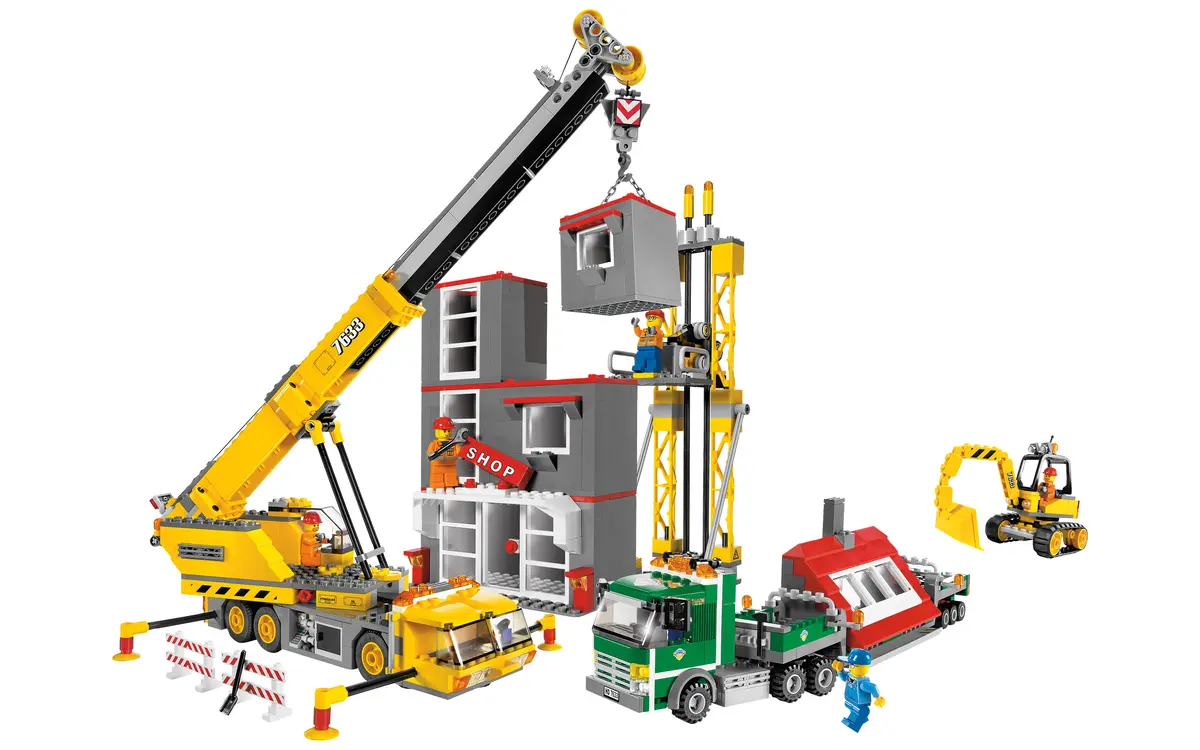 LEGO City 7633 Construction Site set, image 3