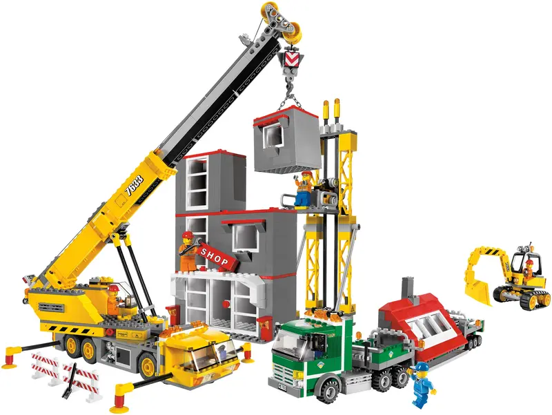 LEGO City 7633 Construction Site set