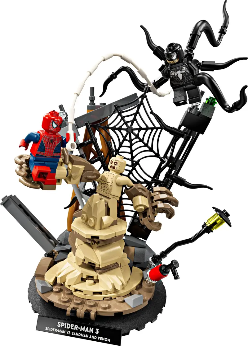 LEGO Marvel Super Heroes 76334 Epic Battle: Spider-Man vs. Sandman set