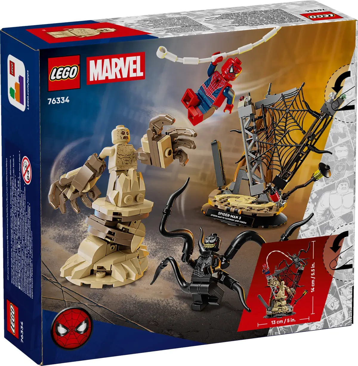 LEGO Marvel Super Heroes 76334 Epic Battle: Spider-Man vs. Sandman set, image 7