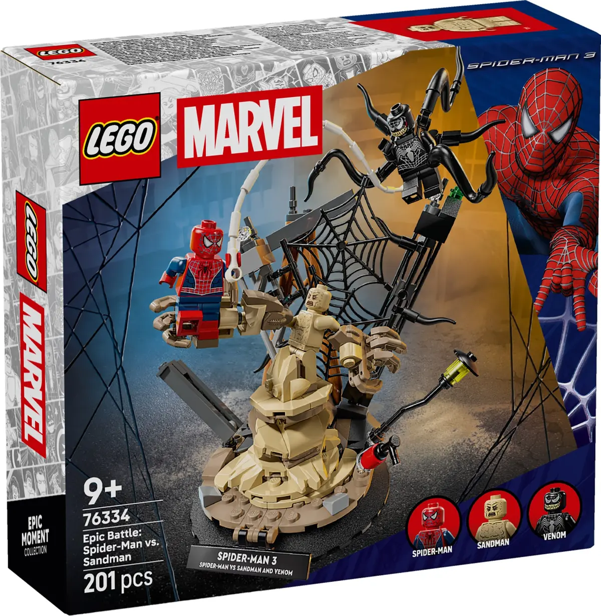 LEGO Marvel Super Heroes 76334 Epic Battle: Spider-Man vs. Sandman set, image 6