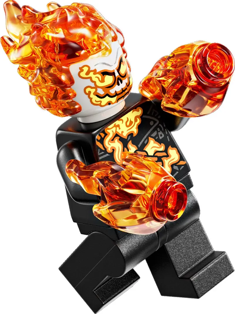 LEGO Marvel Super Heroes 76335 Spider-Man vs. Ghost Rider Motorcycle set, image 4