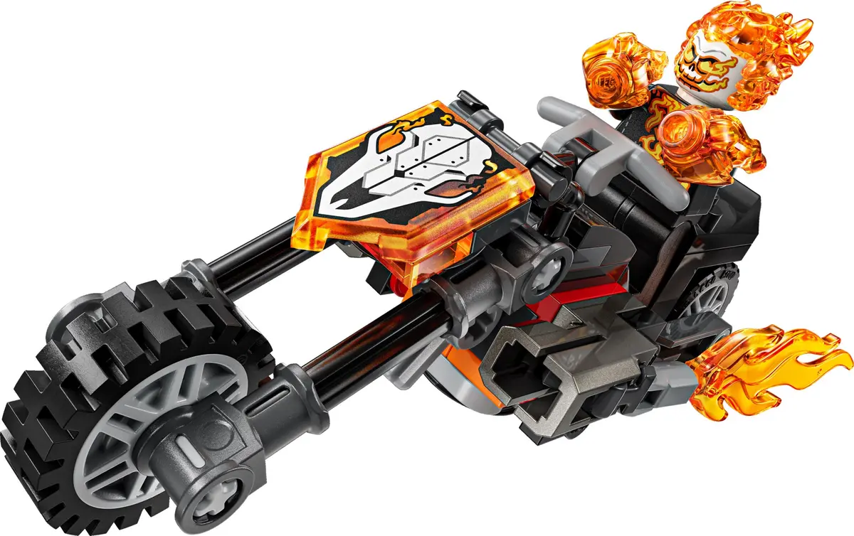 LEGO Marvel Super Heroes 76335 Spider-Man vs. Ghost Rider Motorcycle set, image 7