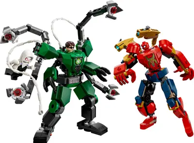 LEGO Marvel Super Heroes 76338 Mech Battle: Spider-Man vs. Doc Ock set