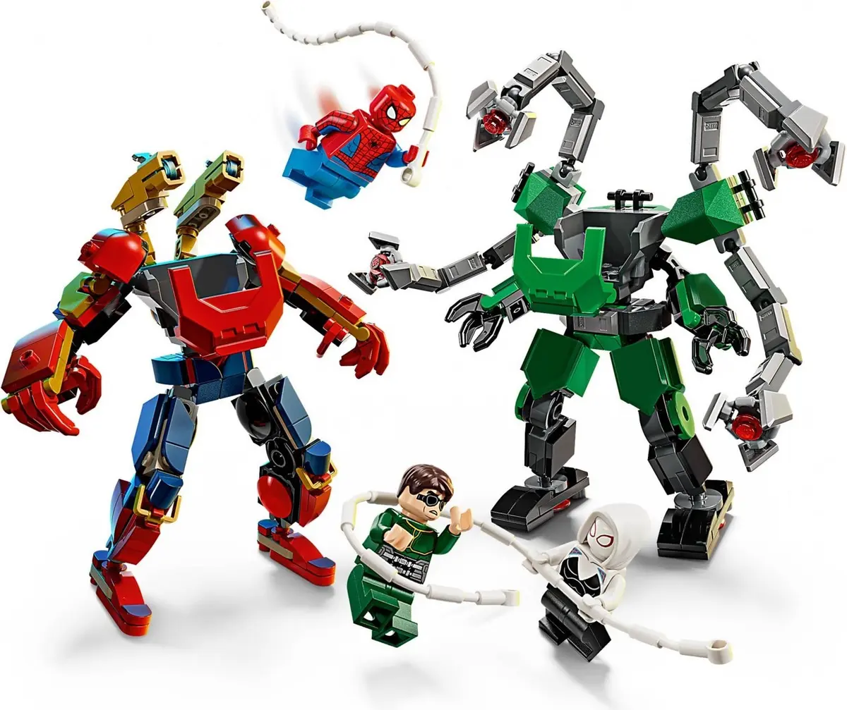 LEGO Marvel Super Heroes 76338 Mech Battle: Spider-Man vs. Doc Ock set, image 11