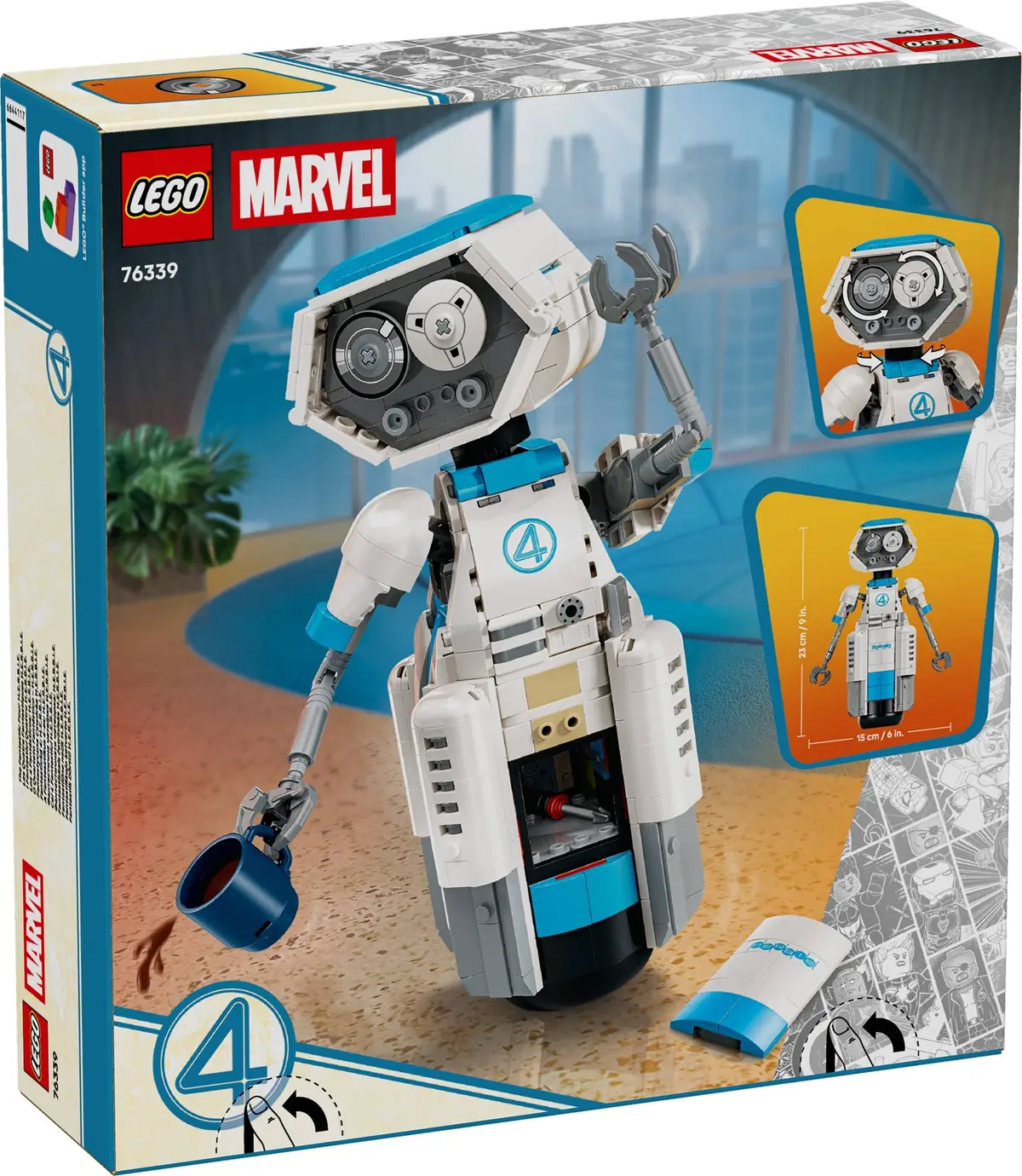 LEGO Marvel Super Heroes 76339 The Fantastic Four H.E.R.B.I.E. set, image 5