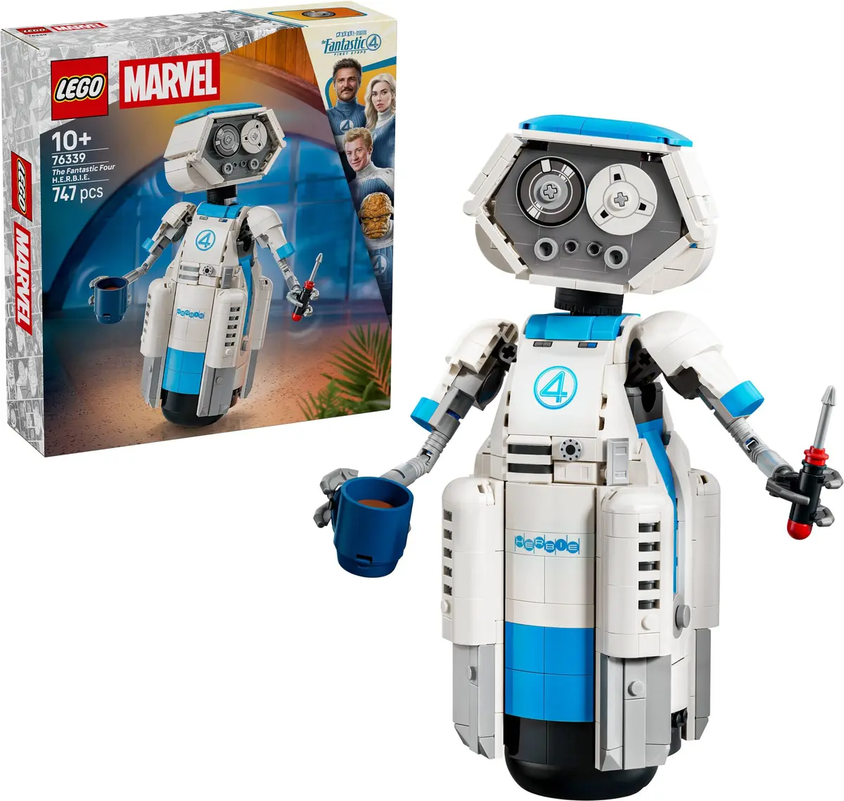 LEGO Marvel Super Heroes 76339 The Fantastic Four H.E.R.B.I.E. set, image 6