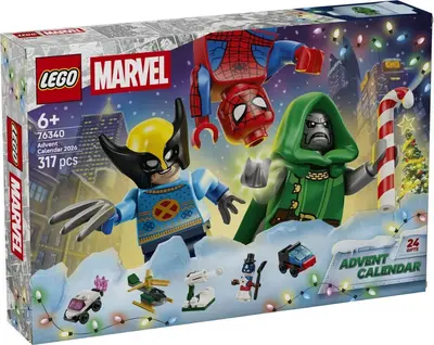 LEGO Marvel Super Heroes 76340 LEGO Marvel Advent Calendar 2026 set