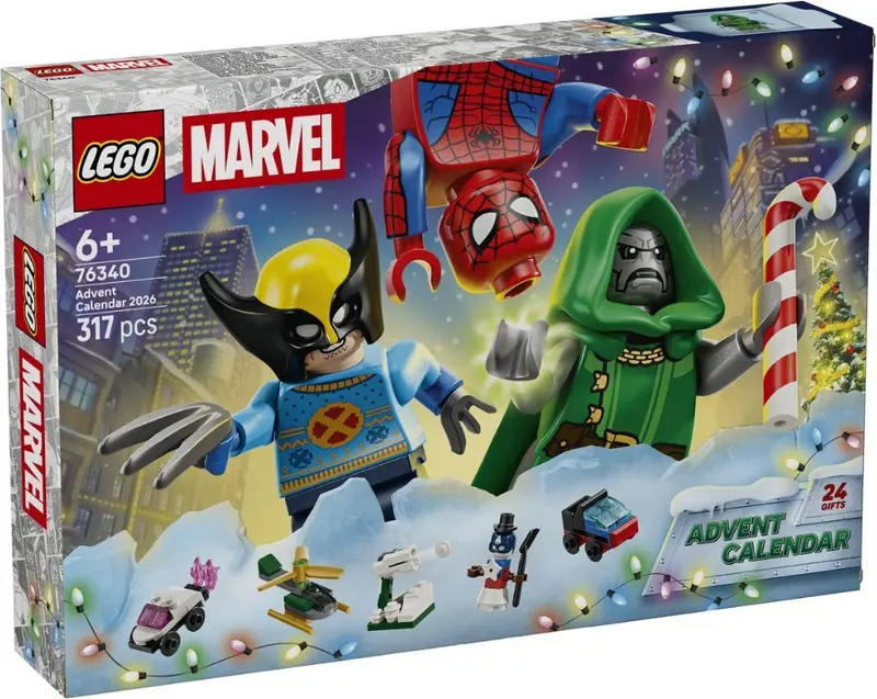 LEGO Marvel Super Heroes 76340 LEGO Marvel Advent Calendar 2026 set
