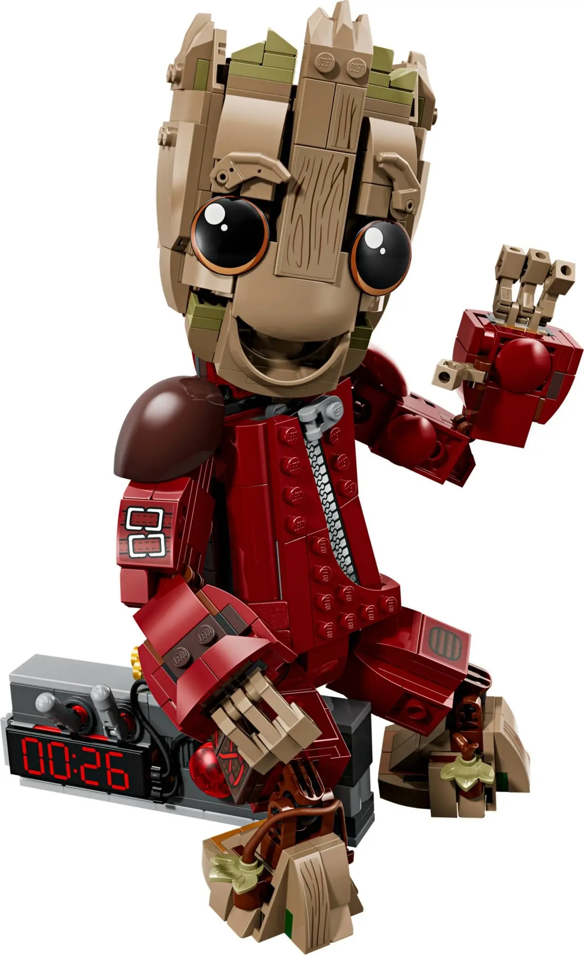 LEGO Marvel Super Heroes 76341 Ravager Jumpsuit Groot set, image 8