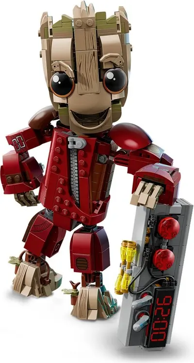 LEGO Marvel Super Heroes 76341 Ravager Jumpsuit Groot set, image 9