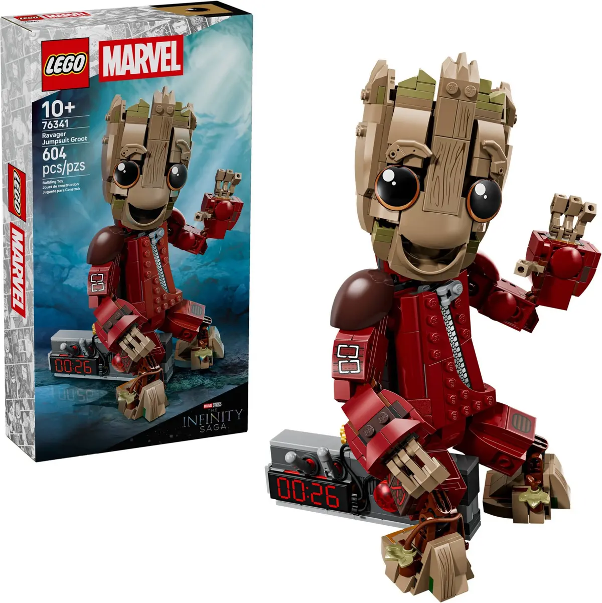 LEGO Marvel Super Heroes 76341 Ravager Jumpsuit Groot set, image 3