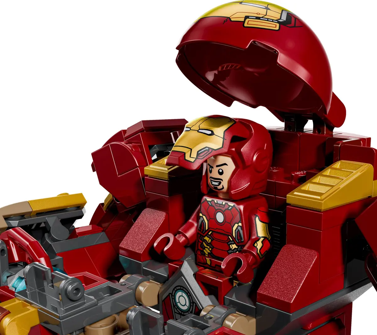 LEGO Marvel Super Heroes 76343 Epic Battle: Hulkbuster vs. The Hulk set, image 8