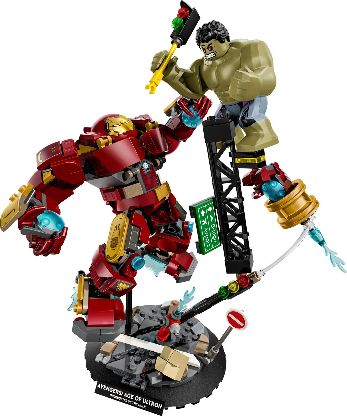 LEGO Marvel Super Heroes 76343 Epic Battle: Hulkbuster vs. The Hulk set