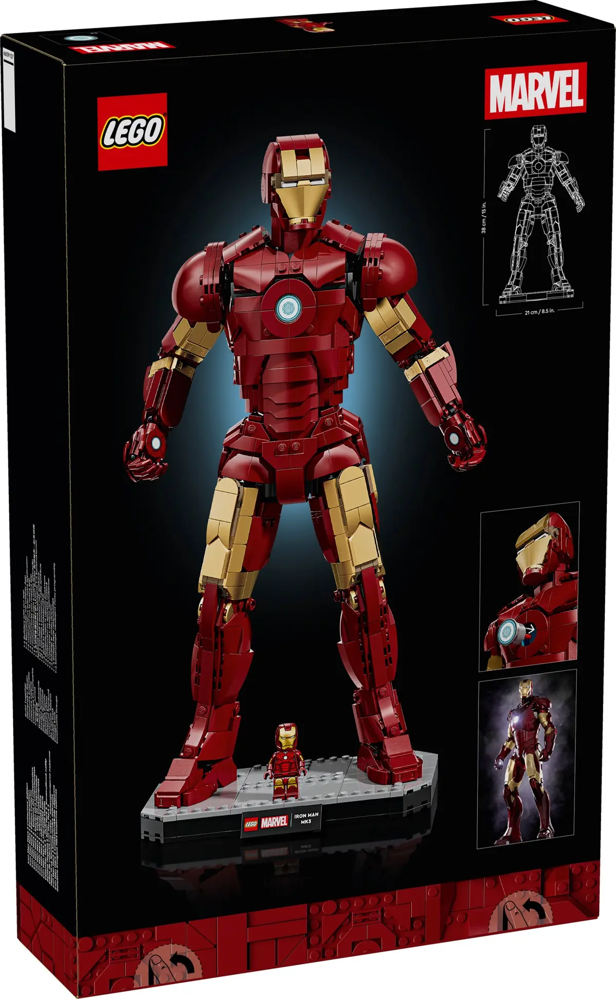 LEGO Marvel Super Heroes 76344 Iron Man Mark 3 Collectors' Edition set, image 3