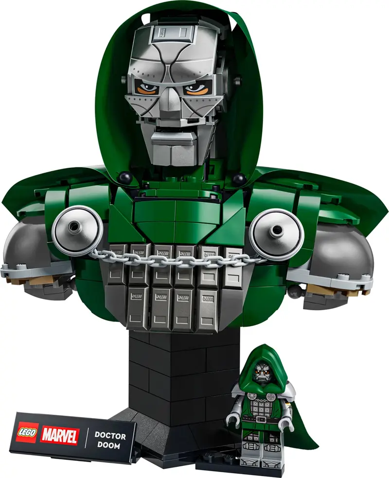 LEGO Marvel Super Heroes 76345 Doctor Doom Bust set