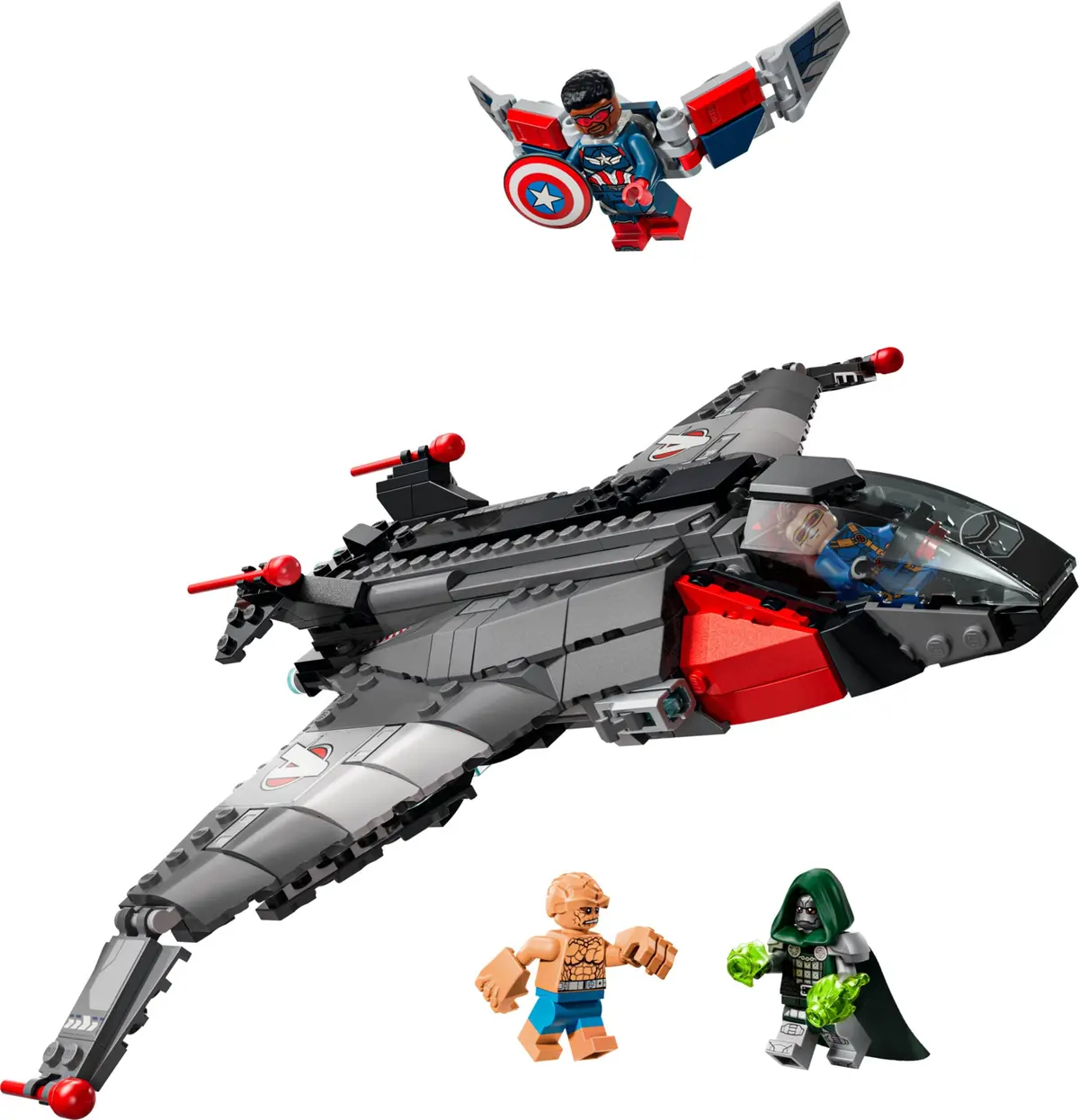 LEGO Marvel Super Heroes 76347 Avengers: Doomsday Quinjet set
