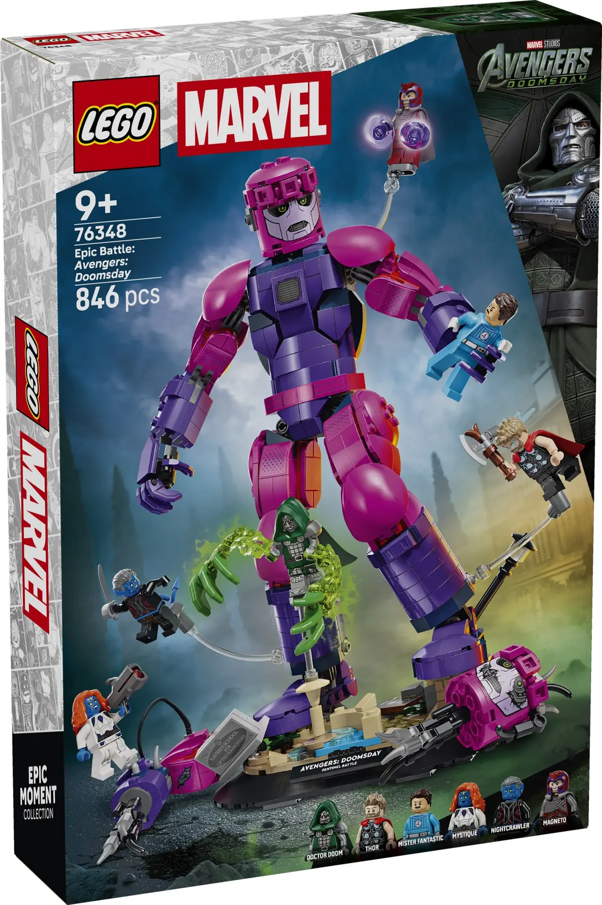 LEGO Marvel Super Heroes 76348 Epic Battle: Avengers: Doomsday set, image 2