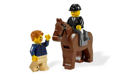 LEGO City 7635 4WD with Horse Trailer set, image 5