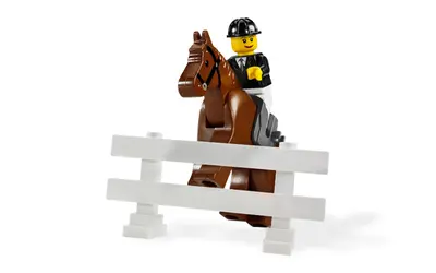 LEGO City 7635 4WD with Horse Trailer set, image 7