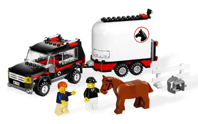 LEGO City 7635 4WD with Horse Trailer set, image 2