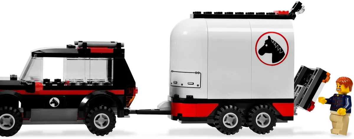 LEGO City 7635 4WD with Horse Trailer set, image 11