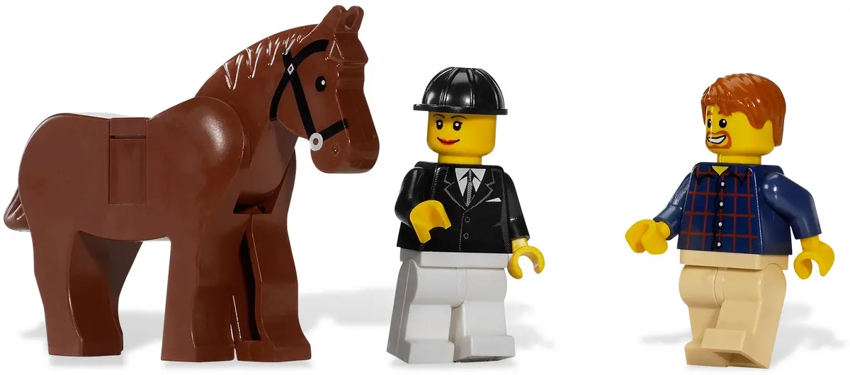 LEGO City 7635 4WD with Horse Trailer set, image 13