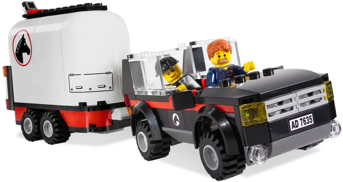 LEGO City 7635 4WD with Horse Trailer set, image 9