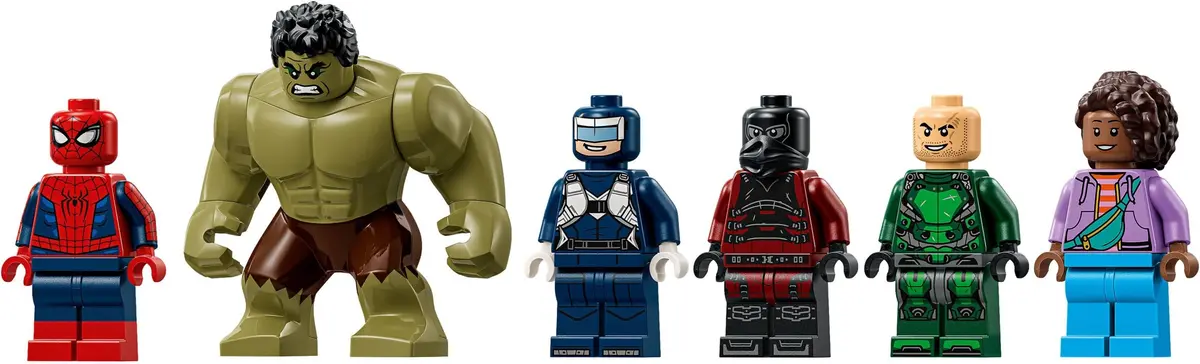 LEGO Marvel Super Heroes 76350 Spider-Man vs. Hulk Epic Clash set, image 4