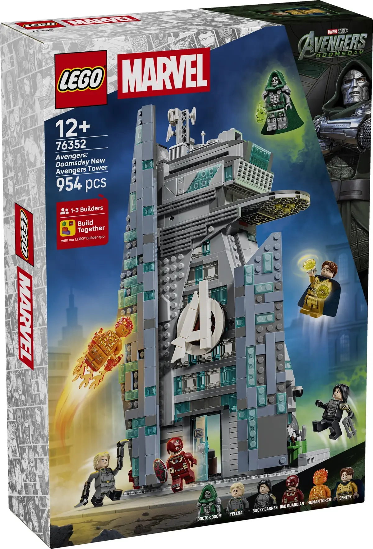 LEGO Marvel Super Heroes 76352 Avengers: Doomsday New Avengers Tower set, image 2