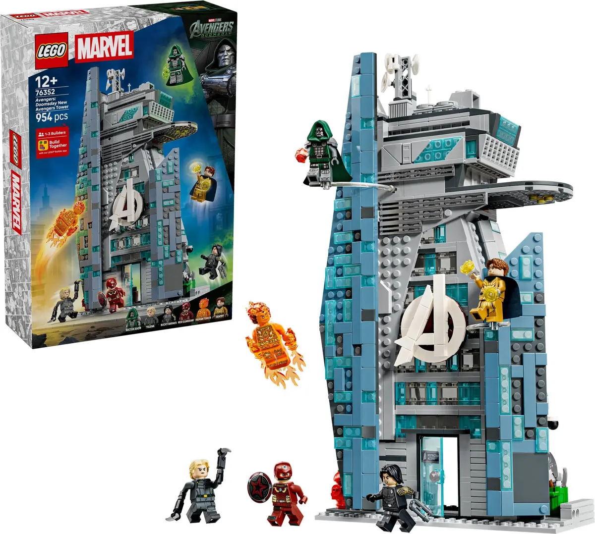 LEGO Marvel Super Heroes 76352 Avengers: Doomsday New Avengers Tower set, image 4