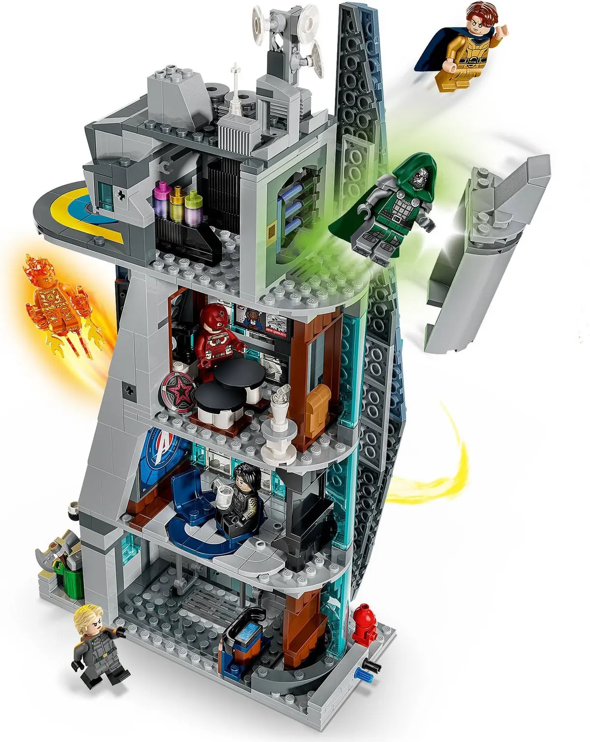LEGO Marvel Super Heroes 76352 Avengers: Doomsday New Avengers Tower set, image 16