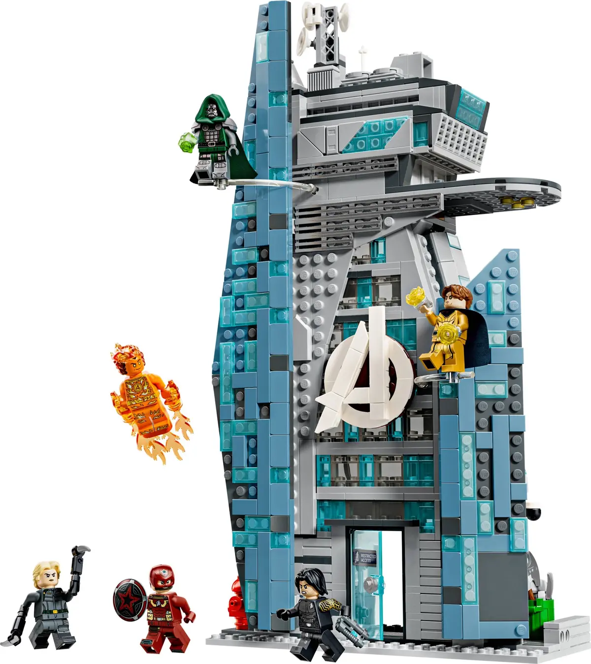 LEGO Marvel Super Heroes 76352 Avengers: Doomsday New Avengers Tower set