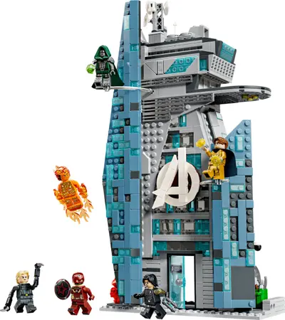 LEGO Marvel Super Heroes 76352 Avengers: Doomsday New Avengers Tower set