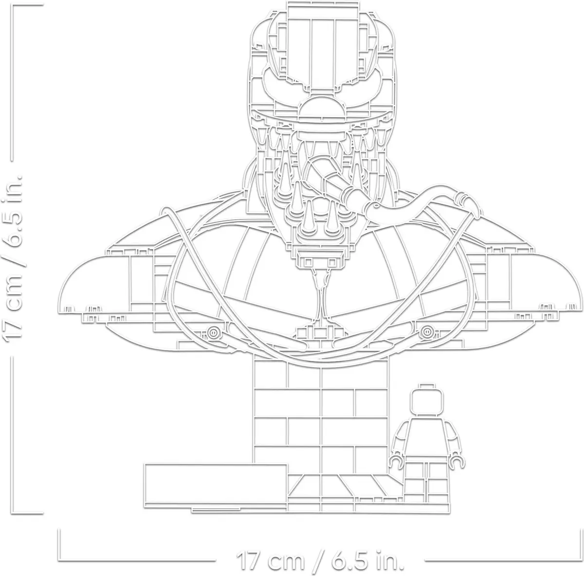 LEGO Marvel Super Heroes 76356 Venom Bust set, image 21