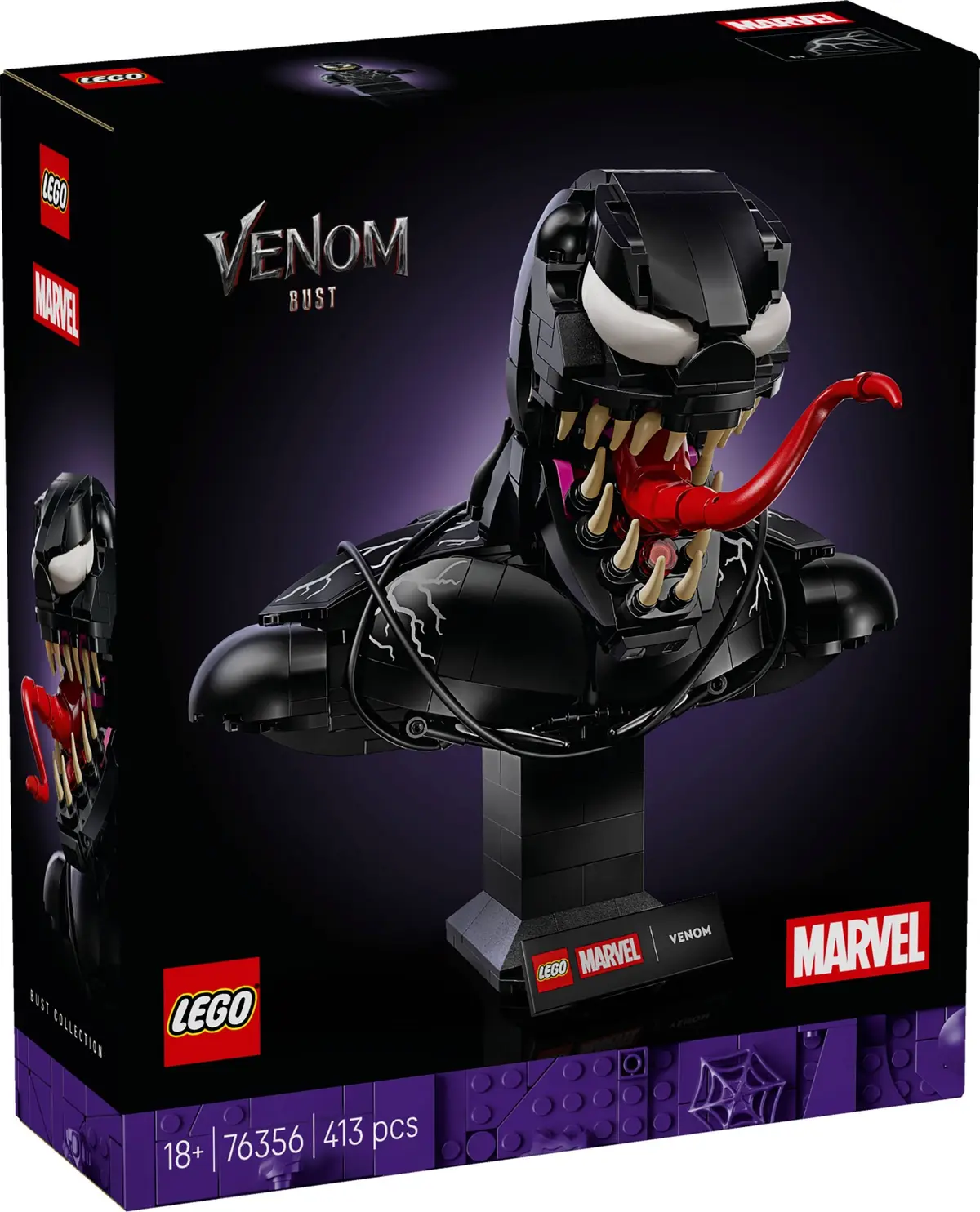 LEGO Marvel Super Heroes 76356 Venom Bust set, image 2