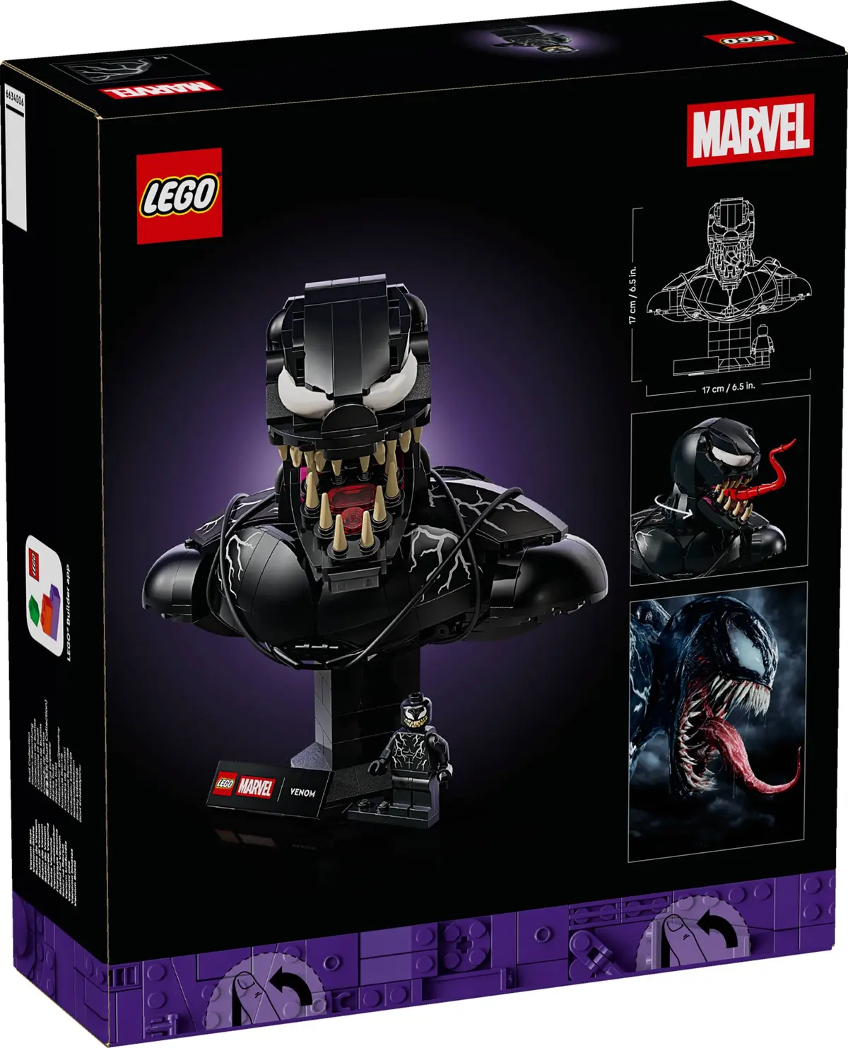 LEGO Marvel Super Heroes 76356 Venom Bust set, image 3