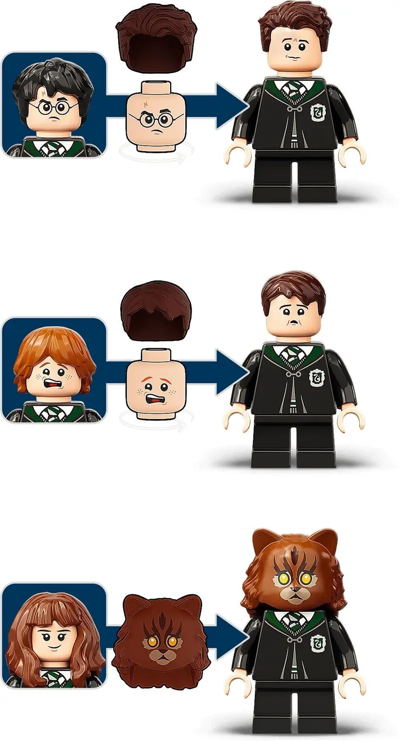 LEGO Harry Potter 76386 Hogwarts: Polyjuice Potion Mistake set, image 12