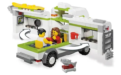 LEGO City 7639 Camper set, image 6
