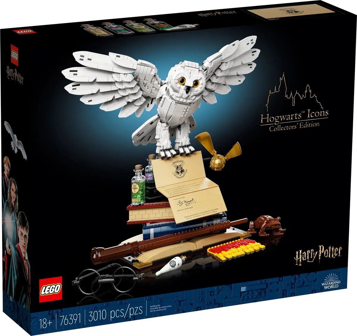 LEGO Harry Potter 76391 Hogwarts Icons - Collectors' Edition set, image 2