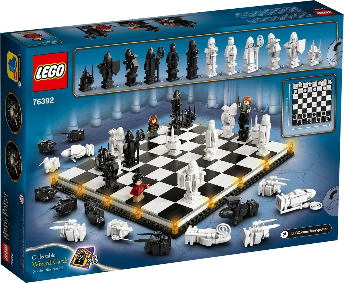 LEGO Harry Potter 76392 Hogwarts Wizard's Chess set, image 3