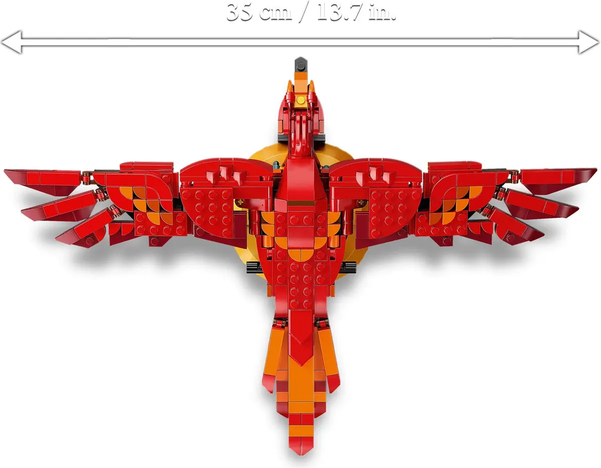 LEGO Harry Potter 76394 Fawkes, Dumbledore's Phoenix set, image 9
