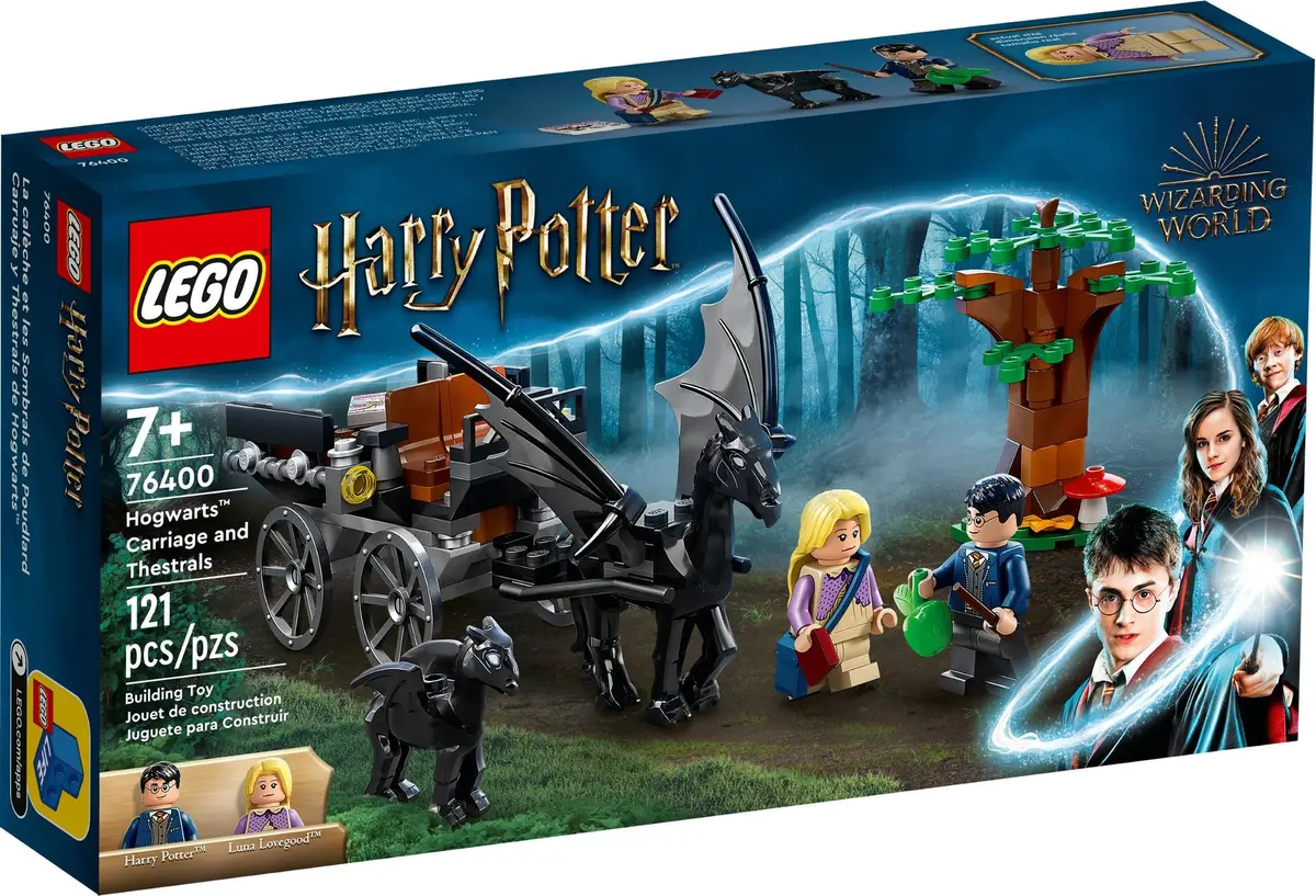 LEGO Harry Potter 76400 Hogwarts Carriage and Thestrals set, image 2
