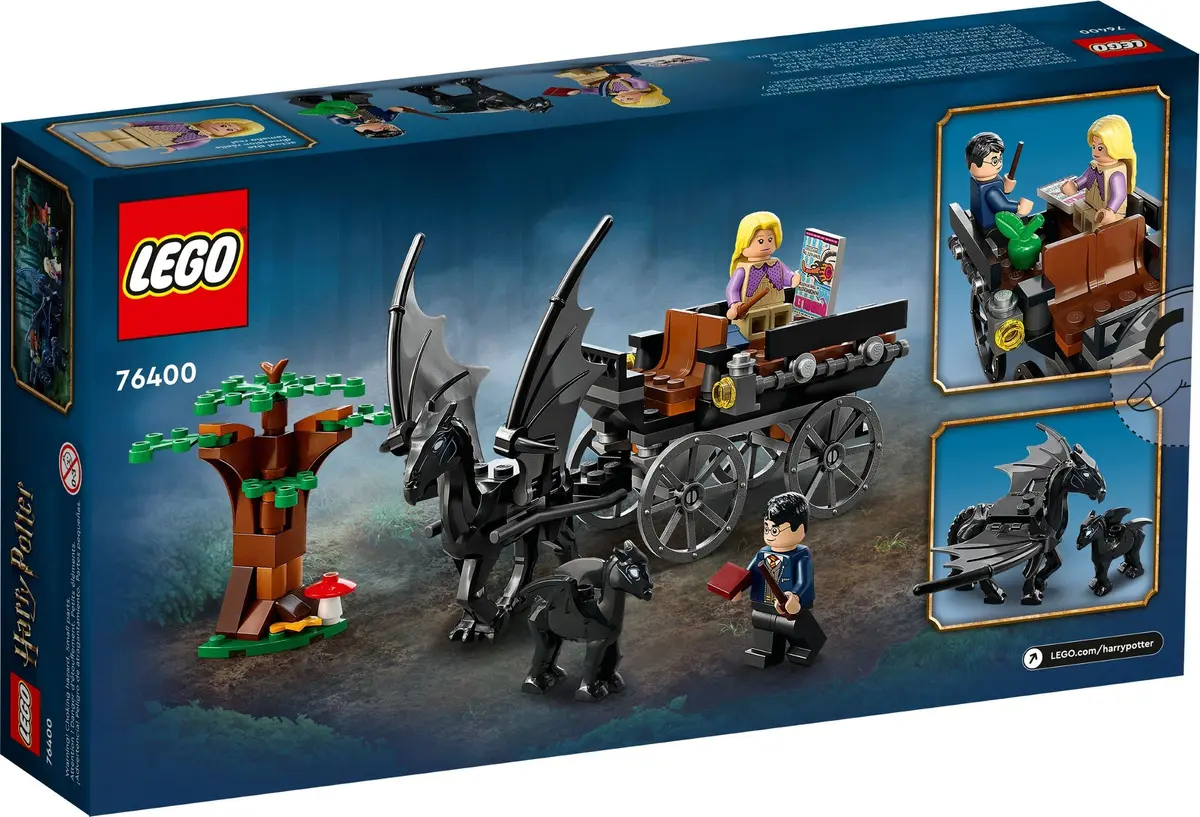 LEGO Harry Potter 76400 Hogwarts Carriage and Thestrals set, image 5